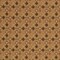 Harvest - Brown Abstract Geometric Upholstery Fabric 54 Inches"